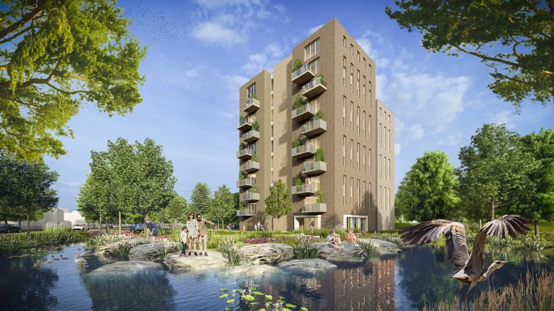 45 woningen