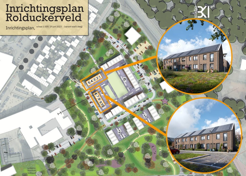 plattegrond woningen